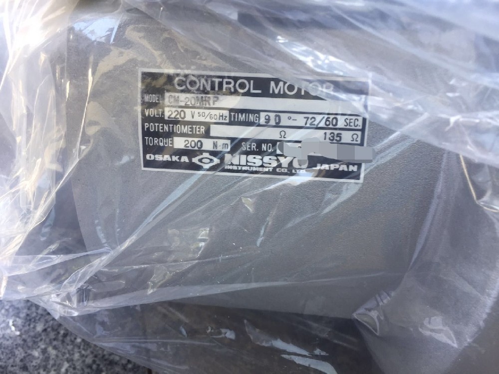 日本NISSYO CM-20MRP AC220V控制電機(jī)